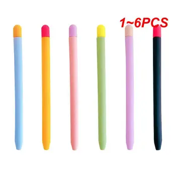1 ~ 6 шт., чехол для ручки, светло-фиолетовый, красочный, многоцветный, защита по системе 