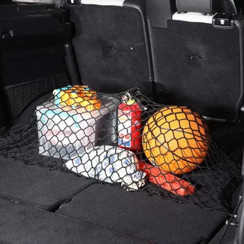 110*60 см Сетка для Багажника Автомобиля, Карманная Сетка Для Хранения Багажа, Нескользящая Растягивающаяся Сетка Для Land Rover Discovery 3 4 2004-2016