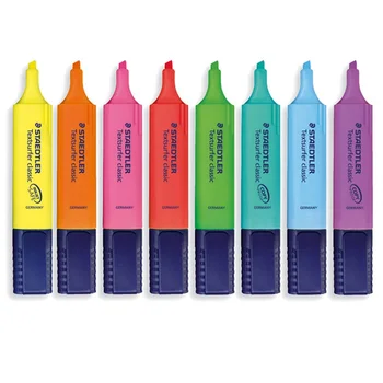 1шт STAEDTLER Textsurfer Classic 364 Маркерная ручка 1-5 мм Цветной Маркер Точечная Подкладка Подсветка для Бумажного Факсимильного рисования Краской F110