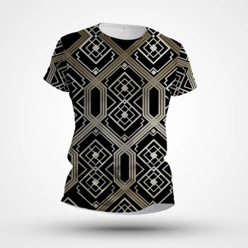 2023 Летняя новая мужская футболка для бега по пересеченной местности, Лидер продаж, 3D цифровая печать, Модный бренд, повседневный топ с коротким рукавом и круглым вырезом