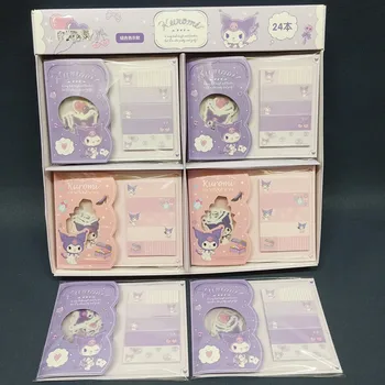 24шт Наклейки Sanrio Аниме Наклейка в форме Куроми Подарочный набор Закладок 2 В 1 Стационарный Оптом