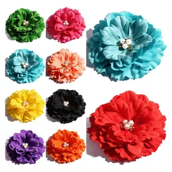 4 шт./лот, 11 см, 20 цветов, для новорожденных, сделай сам, Модный Букет цветов из искусственной ткани для Свадьбы, Гирлянда для дома