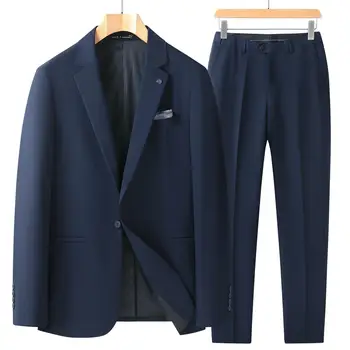 5975-Мужской костюм, корейская версия красивого повседневного пиджака, трендовый костюм-двойка