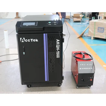 ACCTEK 3 в 1 Многофункциональный Металлический Лазер Для Удаления Ржавчины Ручной Волоконно-Лазерный Чистящий Сварочный Автомат Для резки