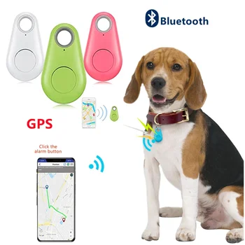 Bluetooth Анти-потерянное устройство Умный ключ Капли воды Детский кошелек Сумка для ношения домашних животных Мобильный телефон Анти-потерянное устройство позиционирования