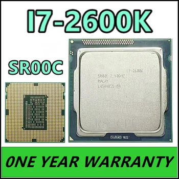i7-2600K четырехъядерный процессор i7 2600K SR00C с частотой 3,4 ГГц, процессор 8M 95W LGA 1155