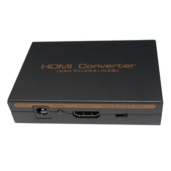 L/R аналоговый преобразователь SPDIF в формате 1080P HDMI-RCA Аудио Разветвитель Цифровой 2-канальный PCM стерео аудио Blu-ray Play