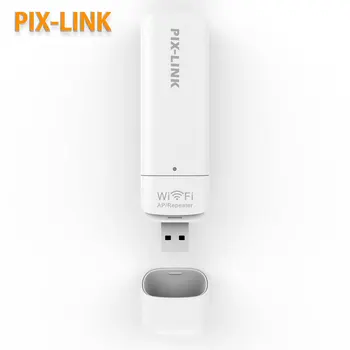PIX-LINK 300 Мбит/с USB Сетевая карта Wi-Fi Ретранслятор/точка доступа Wi-Fi ретранслятор Усилитель RJ 45 порт Беспроводной удлинитель усилитель UE03
