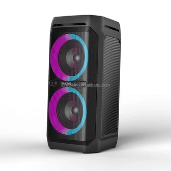 W-KING напрямую оптом новейший Bluetooth-динамик T11 для вечеринок с RGB подсветкой, мощностью 100 Вт, водонепроницаемый