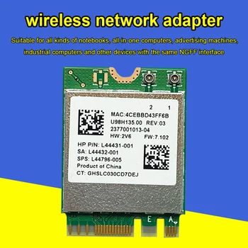 Беспроводная сетевая карта WiFi Двухдиапазонный ключ 2,4 G/5GWiFi Bluetooth-совместимый Адаптер WiFi Dongle Поддерживает сетевую карту Win 10 11