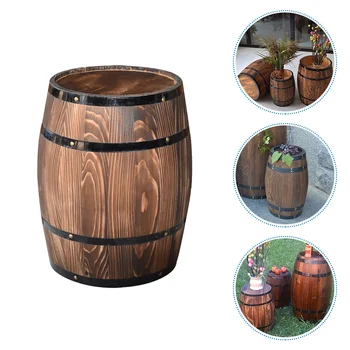 Декор для бочонка с напитком, декоративный пивной реквизит для фотосессии, Ретро Деревянный пол, деревянное ремесло