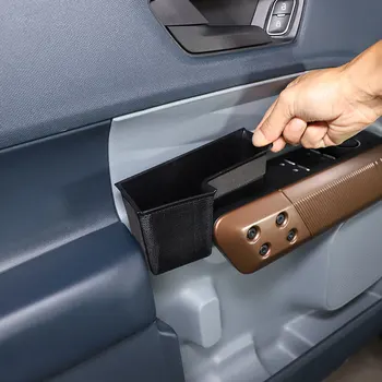 Для Ford Maverick 2022-2023 ABS Черный Ящик для хранения дверей автомобиля, ручка, коробка для Перчаток, Подлокотник, Телефонная коробка, Автомобильные Аксессуары для Интерьера