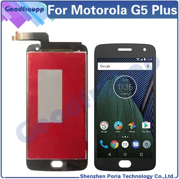 Для Motorola Moto G5 Plus XT1685 XT1687 XT1684 XT1686 ЖК-дисплей с Сенсорным экраном, Дигитайзер, Сборка, Замена Запасных Частей