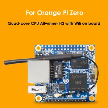 Для Orange Pi Zero 512 МБ Allwinner H3 Микросхема Микрокомпьютера Плата Разработки Программирующий Микроконтроллер