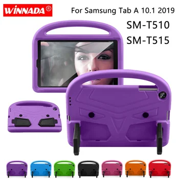 Для Samsung Galaxy Tab A 10,1 2019 T515 T510 Чехол для детского планшета из пены EVA с Подставкой для TabA 10,1 дюймов 2019 SM-T510 SM-T515