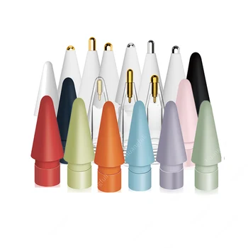 Запасной наконечник для Apple Pencil 1-го/ 2-го Сменный наконечник для Apple Pencil 1-го/2-го поколения, стилус для Apple Pencil, 3,0 3,5 4,0 цветных наконечника