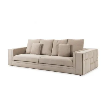Итальянский роскошный Кожаный диван нового дизайна, мебель для гостиной, лучшая модульная фабрика оптом, красивый современный