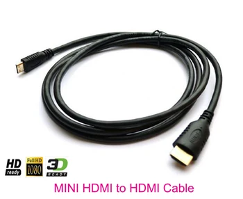 кабель Mini HDMI, совместимый с HDMI, длиной 3 фута 1 м для камеры Canon PowerShot SD960 SD940 IS 1080P