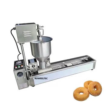Мини-Пончиковая Автоматическая машина для приготовления пончиков коммерческого класса Ресторан CE H#