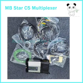 Мультиплексор MB Star C5 Car Truck Star Diagnosis Multiplexer SD Connect C5 с Диагностическим инструментом Xentry Car MB STAR C4 DOIP WIFI