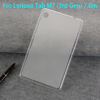 Мягкий чехол из ТПУ для Lenovo Tab M7 (3-го поколения) 7,0 дюйма TB-7306 TB-7306F Чехол для планшета Силиконовая Матовая задняя крышка Funda Для Lenovo Tab M7