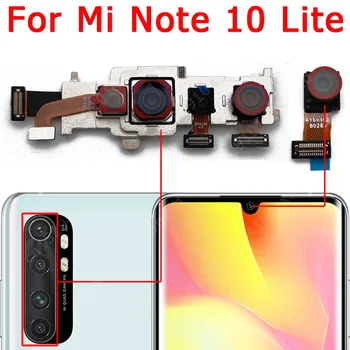 Оригинальная Камера Заднего вида Спереди Для Xiaomi Mi Note 10 Lite Note10 Замена Модуля Основной фронтальной камеры для Селфи Запасные Части
