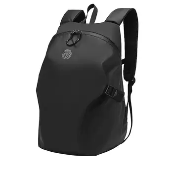 Рюкзак для мотоциклетных шлемов Черная сумка для мотоциклетных шлемов Большая вместительная сумка для верховой езды Удобный в использовании Легкий рюкзак для