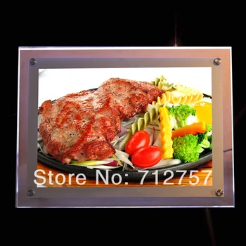 Светодиодная панель меню для ресторанов быстрого питания, светодиодная панель меню с подсветкой