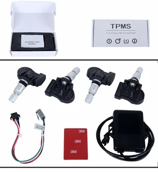 Универсальная встроенная система контроля давления в автомобильных шинах TPMS Диагностический инструмент для автомобильных шин с мини-внутренним датчиком
