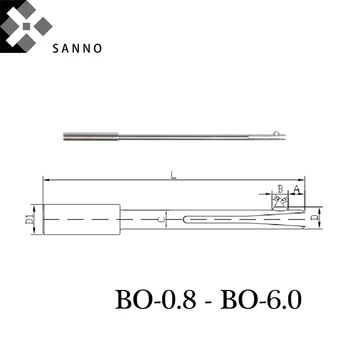 Фрезер для снятия фаски с внутреннего отверстия положительный и отрицательный одноканальный фрезер BO-0.8 -BO6.0 инструменты для снятия заусенцев со сквозных отверстий инструмент для снятия заусенцев