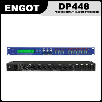 Цифровой аудиопроцессор XTA DP448 4 в 8, профессиональный DSP-процессор для звуковой системы DJ