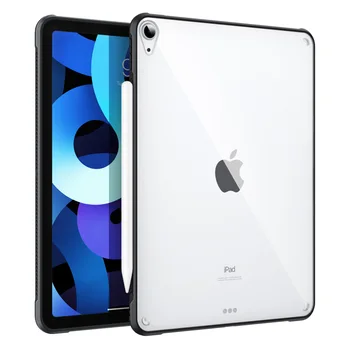 Чехол Для Нового iPad 10.9 (iPad Air 4-го поколения 2020) в гибком корпусе из ТПУ с бампером на воздушной подушке, Тонкая Прозрачная Задняя крышка из жесткого ПК
