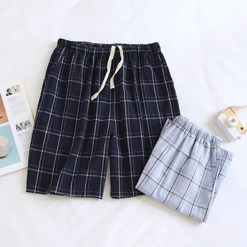 Японские летние хлопчатобумажные брюки sinle line lare rid, мужские хлопчатобумажные брюки simple spot ome с пятью точками, жестяная пижама