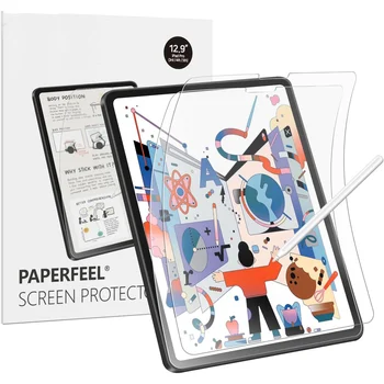 [2 упаковки] Матовая защитная пленка Paperfeel для iPad Pro 11 дюймов (2021, 2020 и 2018)/iPad Air 5-го / 4-го поколения 10,9 дюйма, 2022