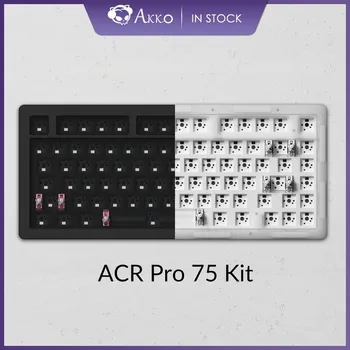 Akko ACR Pro 75 DIY Kit Пользовательская клавиатура с RGB подсветкой и возможностью горячей замены Механическая клавиатура Barebone с прокладкой модульный комплект
