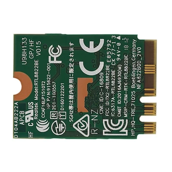 Адаптер переменного тока WIFI для RTL8822BE NGFF M.2 802.11Ac 2,4 G/5 ГГц Беспроводная карта WiFi + Bluetooth 4,1 FRU: 01AX711 01AX712 для Thinkpad