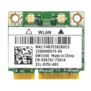 для Broadcom BCM943228 DW1540 2,4 G/5G Двухчастотный МИНИ PCIE 300 Мбит/с 802.11A/B/G/N Встроенная Беспроводная сетевая карта