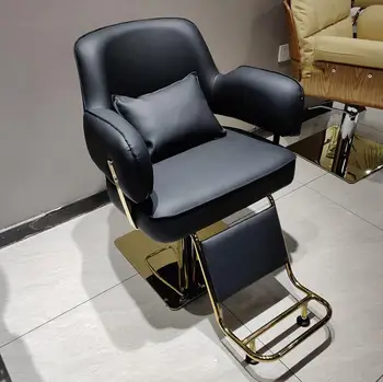 Простое подъемное кресло для парикмахерской Net celebrity, парикмахерский стул, парикмахерский салон, специальное сиденье для стрижки волос, высококачественное оборудование