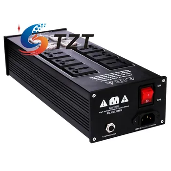 Фильтр питания переменного тока TZT YYAUDIO YY-4600 Hifi Черный с разъемами CN и US для динамика