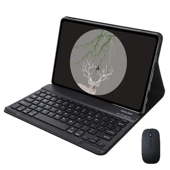 Чехол для Lenovo Tab P12 Pro Case TB-Q706F/N Клавиатура с сенсорной панелью для Lenovo Xiaoxin P12 Pro Португальская Клавиатура Tablet Funda